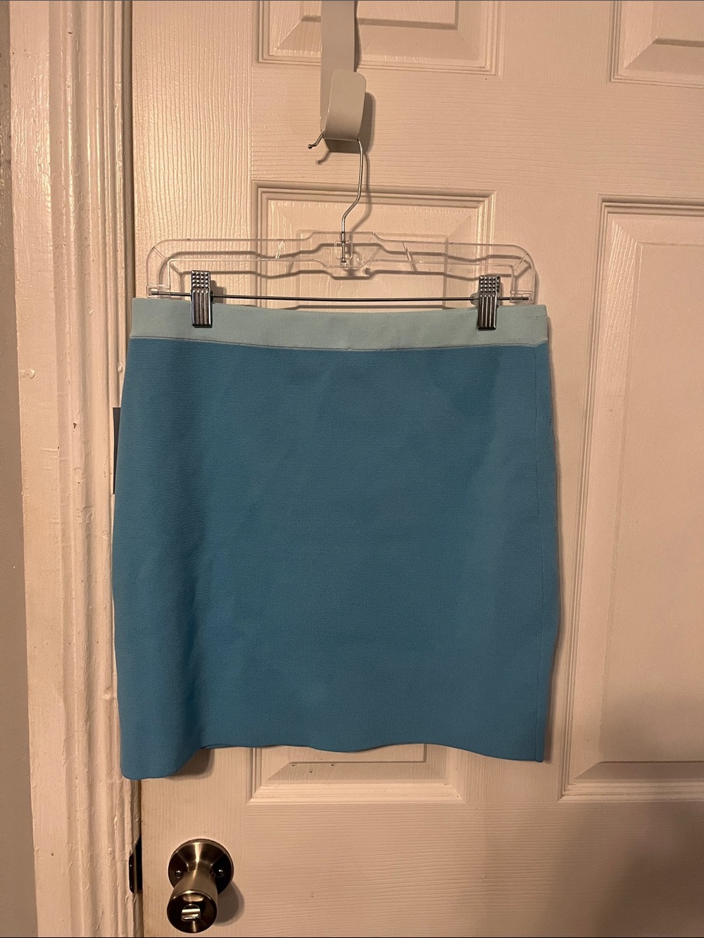 NWT House of Harlow 1960 Stretch Two Tone Mini Skirt